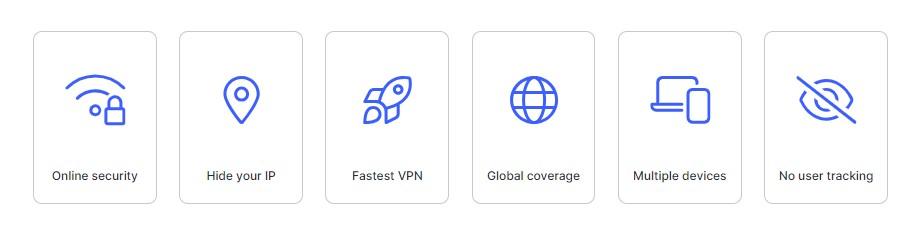 Hulu on Web Browser - NordVPN features