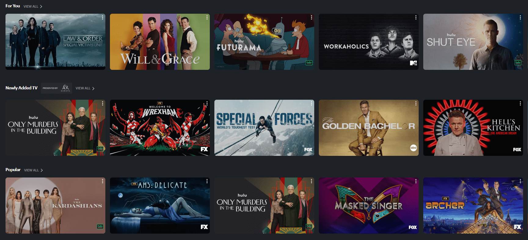 Best TV Shows on Hulu in Croatia