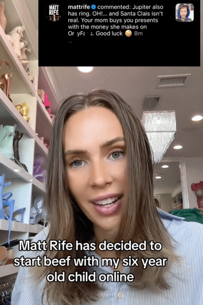 Comedian Matt Rife Accused of Allegedly Telling 6-Year-Old Kid His Mom Buys His Gifts with OnlyFans Money